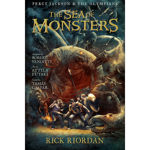Percy Jackson and the Olympians 2 : The Sea of Monsters (Hardcover) -  