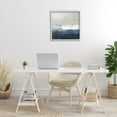 thumbnail image 3 of Stupell Industries Abstract Ocean Tide Abstract Painting White Framed Art Print Wall Art, 24 x 24, 3 of 10