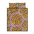thumbnail image 5 of Juego de cama acolchado con estampado de semillas de fruta de la pasión, 5 of 5