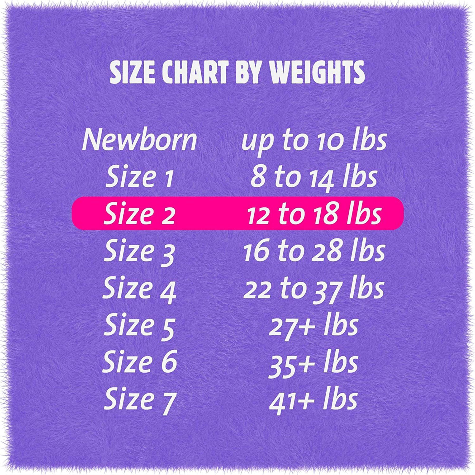 Cuties Complete Care Diapers, Size 2 (CS/200)