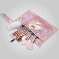 thumbnail image 2 of 2 Pack Wet Dry Bags,Cute Unicorn with Elegant Roses Waterproof Reusable Dual Zipper Bags for Swimwear, Gym Clothes, Toiletries, Baby Diapers, 2 of 8