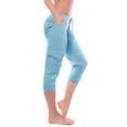 thumbnail image 2 of Capris for Women Casual Spring Cropped Leggings Knee Length Lounge Pants Yoga Exercise Workout Joggers Pockets Ladies Comfy Plus Size 2025 Trendy Outfits Lightweight Cute Fashion Dressy Clothes, 2 of 8