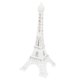 thumbnail image 1 of Plastic Mini Paris Eiffel Tower Figurine Statue Model Desk Decor 13cm White, 1 of 6