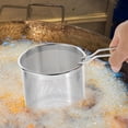 thumbnail image 4 of COMPUKAS 1 Set Stainless Steel Tempura Frying Pot With Basket Fryer For Efficient Cooking For Home Kitchen Use, 4 of 8