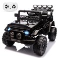 thumbnail image 1 of 12V Ride-On Truck with Remote Control - 2WD Battery-Powered Toy Car with Spring Suspension & LED Lights, 1 of 6