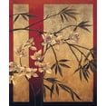thumbnail image 2 of Deveraux, Jill 12x14 Black Ornate Wood Framed with Double Matting Museum Art Print Titled - Orchid Screen, 2 of 4