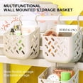 thumbnail image 3 of Folding Bathroom Laundry Basket Wall Mounted Collapsible Dirty Clothes Storage Hamper Portable Space Saving Laundry Organizer, 3 of 5