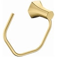 thumbnail image 1 of Hansgrohe 04836 Locarno 7-3/4" Wall Mounted Towel Ring - Brushed Gold Optic, 1 of 5