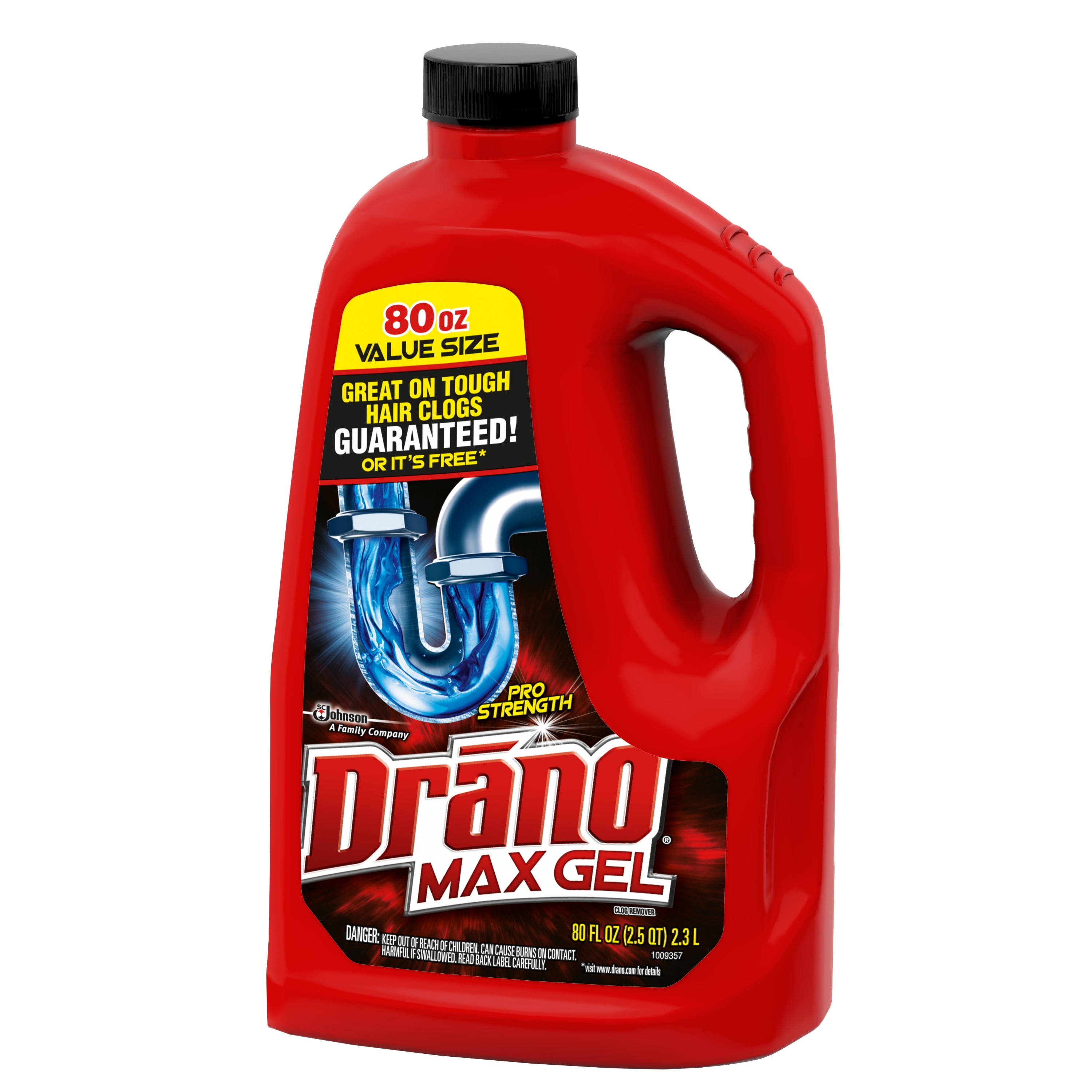 Drano Max Gel Clog Remover, 80 Oz - Walmart.com