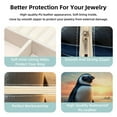 thumbnail image 3 of Penguin Travel Portable Jewelry Organizer Box for Rings, Earrings, Necklaces, Bracelets, and More - Suitable for Girls and Women, 3 of 6