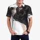 thumbnail image 1 of Fotbe Black And White Boston Terrier Camiseta Polo de Golf para Hombre con Estampado – Camisa Deportiva Transpirable con Cuello Abotonado-Large, 1 of 6