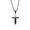 Silver & Black, variant on Men's Black & Silver Cross Necklace in Stainless Steel - Hypoallergenic Necklace for Men - Fine Religious Jewelry for Him - Unique Necklace for Baptism, Communion & Confirmation