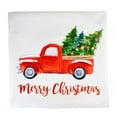 thumbnail image 3 of Red Christmas Truck with Trees | Pillow Cover | Red Truck | Christmas Decor | Throw Pillow | Home Decor | Rustic Christmas Decor | Mom Gift, 3 of 6