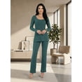 thumbnail image 2 of Conjunto de Suéter y Pantalón Acanalado Diseño Elegante y Versátil para Mujer, 2 of 5