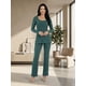 thumbnail image 2 of Conjunto de Suéter y Pantalón Acanalado Diseño Elegante y Versátil para Mujer, 2 of 5