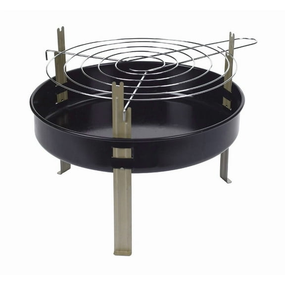 Kay Home Products 5 Tabletop BBQ Grill, Round, 12-In.