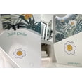 thumbnail image 2 of 11" Daisy Smiley Face Murals Wall Decal Sticker Vinyl Smile Wall Decals Removable Peel and Stick Wall Stickers for Interior Car Window Laptop Luggage Baggage, 2 of 8