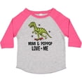thumbnail image 3 of Inktastic Mimi and PopPop Love Me Dinosaur Boys Toddler T-Shirt, 3 of 5