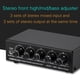 thumbnail image 3 of Mezclador de sonido de micrófono de graves medios altos de 3 canales Mezclador estéreo con adaptador USB para clubes CUTICAT Mezclador de audio estéreo, 3 of 8