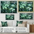 thumbnail image 4 of Designart "Dreamscapes Of Green Orchid Fantasy II" Orchids Floater Framed Wall Decor, 4 of 5