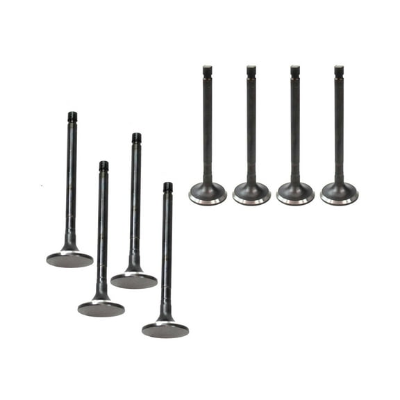 DNJ VK8918 Exhaust Intake Valve Kit Fits Cars & Trucks 1980-1988 Chevrolet, Toyota L4 1.5L, 1.6L SOHC 8V EV918 X4 IV918 X4