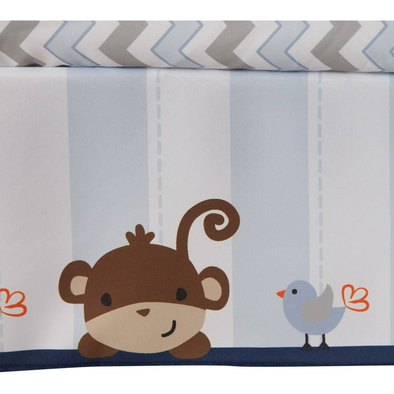 Lambs and ivy monkey cheap crib bedding