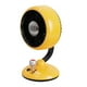 thumbnail image 1 of Ventilador de escritorio con rotación de 120 degree, ventilador personal de escritorio para viajes, camping y oficina. Amarillo, 1 of 9