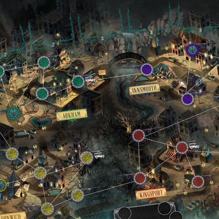 Pandemic Reign Of Cthulhu Cooperative Board Game for Ages 14 and