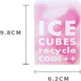 thumbnail image 3 of Recyclable Love Ice Cubes Wine Coffee.Washable Non Melting Plastic Ice Cubes 1Ml - Limited Time Special Clearance Sale, By Pryess, 3 of 7
