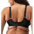 thumbnail image 2 of Elomi Teagan Banded Plunge Underwire Bra (302602),34H,Black/Almond, 2 of 6