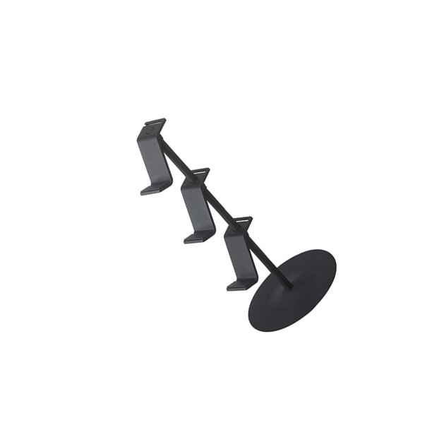 Kearding Estante de almacenamiento, soporte remoto, soporte para controlador, suministros para juegos, cuatro capas, tres capas, mano de obra Almacenamiento y organización del hogar Negro Tres capas
