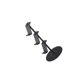 thumbnail image 2 of Toystoory Estante de almacenamiento Soporte remoto Soporte para controlador Suministros para juegos Organización Cuatro capas Soporte para Almacenamiento y organización del hogar Negro Tres capas, 2 of 6