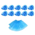 thumbnail image 4 of 100Pcs Cubiertas De Zapatos De Plástico Desechables Cubrezapatos De Limpieza Azul Protector Sunnimix Cubiertas de botas de lluvia desechables, 4 of 8