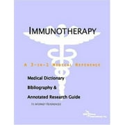 Angle View: Immunotherapy - A Medical Dictionary, Bibliography, and Annotated Research Guide to Internet References [Paperback - Used]