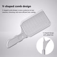thumbnail image 5 of Rungungde Barber Fade Combs, Professional Hair Cutting Comb Gradienter Design Barber Fade Combs Curved Positioning Clipper Comb for Salon Hairdressing, Barber or At Home, 5 of 15