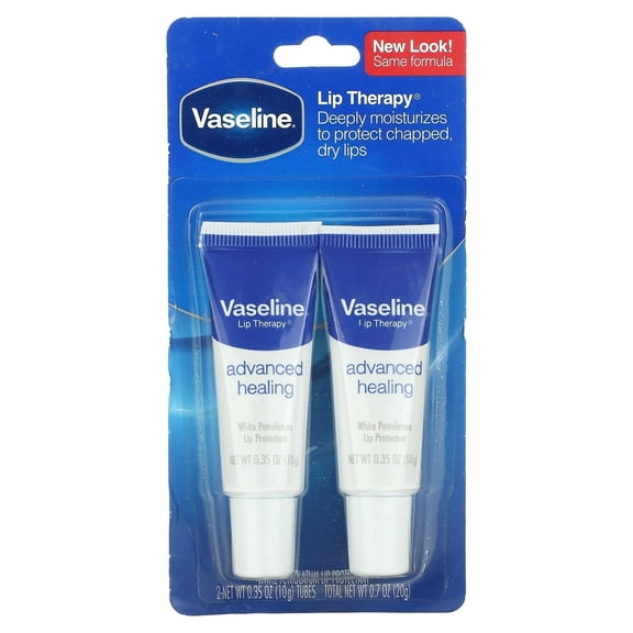 Vaseline Lip Therapy Advanced Healing 2 Tubes Pack of 4