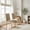 White, variant on Farmhouse Round Extendable Dining Table with Leaf - Oak Natural Wood & Antique White