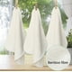 thumbnail image 5 of Toallitas de Rayón Orgánico para Bebé Tejido Orgánico Suave para Piel Sensible para Cara y Cuerpo Super Absorbente para Niñas y Niños (Ribete Blanco), 5 of 6