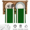 thumbnail image 5 of Green Vintage Kitchen Towels Set of 3, Geometric Stripes Simple Lines Absorbent Dish Towels for Kitchen, Microfiber Hand Towel, Quick Drying Tea Towel for Cleaning Decorative Dishcloths, 5 of 7