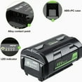 thumbnail image 5 of 8000mAh OP4026 Replacement Battery Compatible with Ryobi 40V Battery Lithium OP4050A OP40601 OP4040 OP4030 OP4050 OP40261 OP40201 OP40401 Cordless Tools with LED Indicator (2Pack), 5 of 7