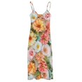 thumbnail image 5 of Floral Colorful Flower Fine Art Sleeveless Dress Summer Dress Woman 2025, 5 of 7