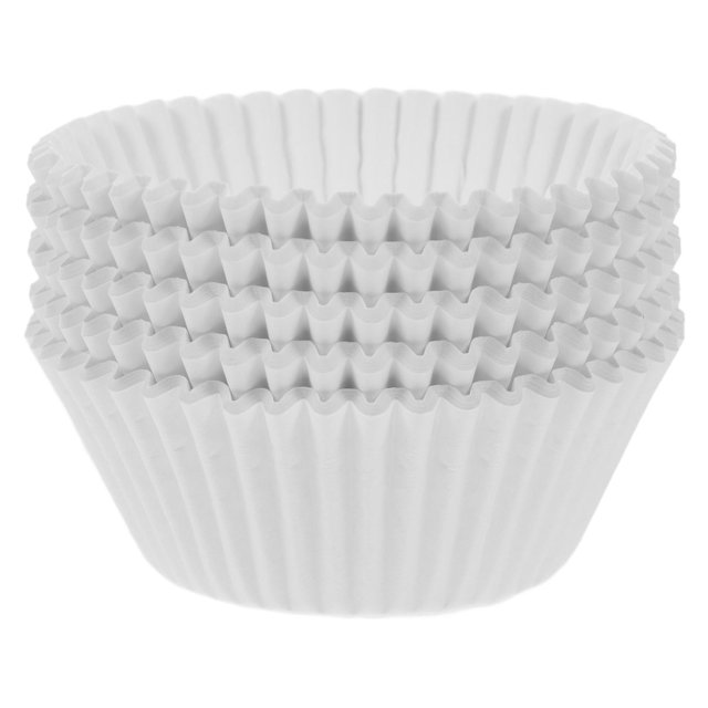 HONMEET 100Set Mini Cake Liners Baking Paper Cup Oil-Resistant Water-Resistant for Puddings Baked Goods Home Baking