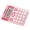 pink, variant on User Friendly Solar Energy Calculator Featuring 12 LCD And Large Responsive For Error Input