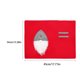 thumbnail image 2 of Inteprter Mantel de Navidad para el hogar, mantel rectangular para exteriores, alfombrilla para tenedor, rojo, gris, antiescaldado, alfombrilla para Kits de decoración para fiestas Rojo Inteprter HA070663-01, 2 of 6
