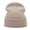 Beige, variant on Black Bomber Hats Unisex Beanie Winter Knitted Cuffed Soft Warm Hat for Men/Women Ski Watch Cap