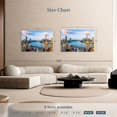 thumbnail image 4 of Elephant Stock Shanghai Sunset Skyline Wall Art - Horizontal Canvas Wall Art - Living Room Wall Decor - Places Canvas - Blue And Gray Decor - 48" x 32", 4 of 8