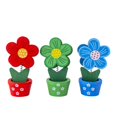 thumbnail image 4 of Clip De Madera Con Forma De Flor Y Dibujos Animados Funcional Tarjeteros Clips Para Notas Porta Mensajes Y Clips Para Fotos Artesanía De Madera Hecha A Mano, 4 of 8
