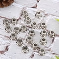thumbnail image 4 of Rawiri 20 piezas tapón protector de metal de tacón alto accesorios para zapatos DIY 12/14/17 mm plata 12 mm, 4 of 8