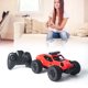 thumbnail image 5 of Coche teledirigido de alta velocidad 1/20, faro LED con Motor de alta velocidad, evita patines, a prueba de golpes, coche todoterreno RC con Control remoto, 5 of 8
