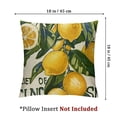thumbnail image 4 of Throw Pillow Cover Zest Trust Lemon Pillow Cover Polka Dot Stripe Throw Pillow Cover Farmhouse Sofa Features Sofa Outdoor Spring Decoration Gap   1 set of 2, various sizes, 4 of 7